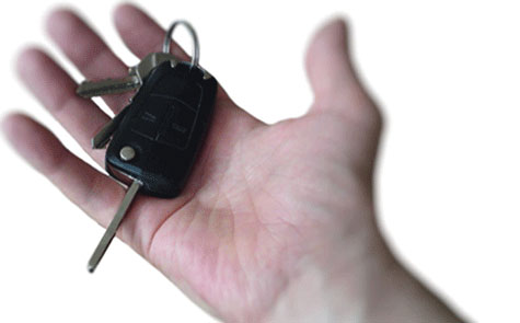 Replacement car keys
